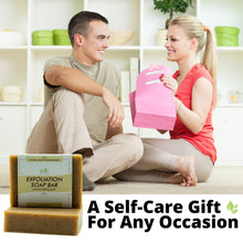 Load image into Gallery viewer, Natural Soap Bars (5 Bars) - 130g/4.5oz Each Natural Hand Soap And Shower Body Bar - Pamper Your Skin with Nature’s Bounty