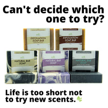 Load image into Gallery viewer, Natural Soap Bars (5 Bars) - 130g/4.5oz Each Natural Hand Soap And Shower Body Bar - Pamper Your Skin with Nature’s Bounty
