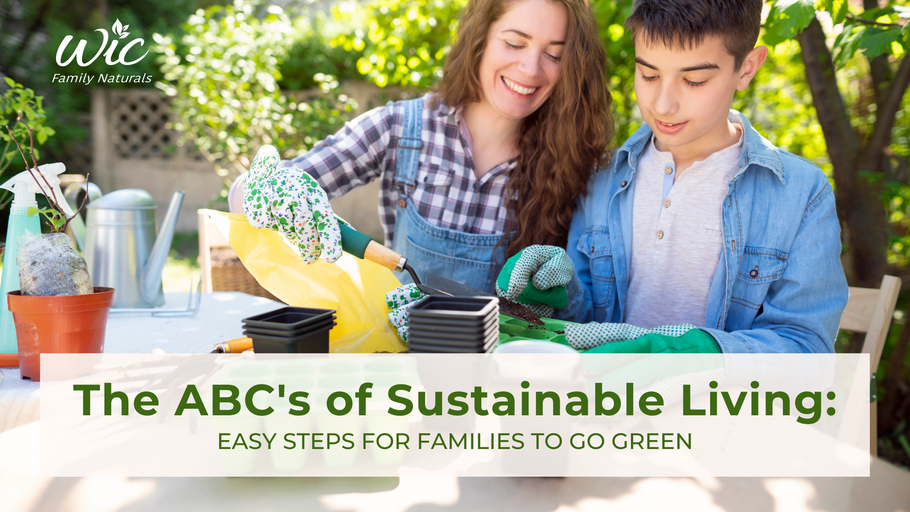 The ABCs of Sustainable Living: Easy Steps for Families to Go Green