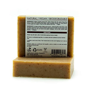 Natural Soap Bars (5 Bars) - 130g/4.5oz Each Natural Hand Soap And Shower Body Bar - Pamper Your Skin with Nature’s Bounty