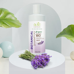 Organic Botanical Shampoo Lavender - Chemical-Free, Nourishing Gentle Care for All Hair Types, 473ml