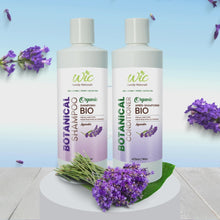 Load and play video in Gallery viewer, Organic Botanical Shampoo Lavender - Chemical-Free, Nourishing Gentle Care for All Hair Types, 473ml
