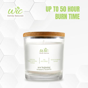 New Beginning Soy Candle With Essential Oils