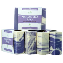 Load image into Gallery viewer, Natural Soap Bars (5 Bars) - 130g/4.5oz Each Natural Hand Soap And Shower Body Bar - Pamper Your Skin with Nature’s Bounty
