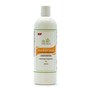 Organic Body Wash For Normal To Sensitive Skin, All Natural Body Wash Made Organic For Men, Women & Kids, 16oz