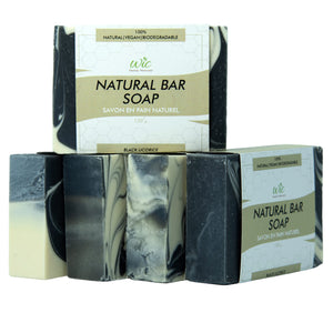 Natural Soap Bars (5 Bars) - 130g/4.5oz Each Natural Hand Soap And Shower Body Bar - Pamper Your Skin with Nature’s Bounty