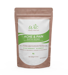 Ache & Pain Bath Soak - Natural Bath Salts For Sore Muscles & Joint Pain Relief | 10 Treatments Per Bag