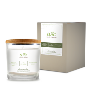 Citrus Sunrise Soy Candle With Essential Oils