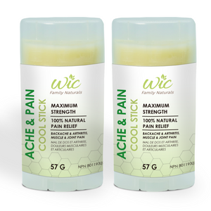 Ache & Pain Cool Stick - Maximum Strength Natural Relief for Arthritis, Muscle & Joint Pain - 57g